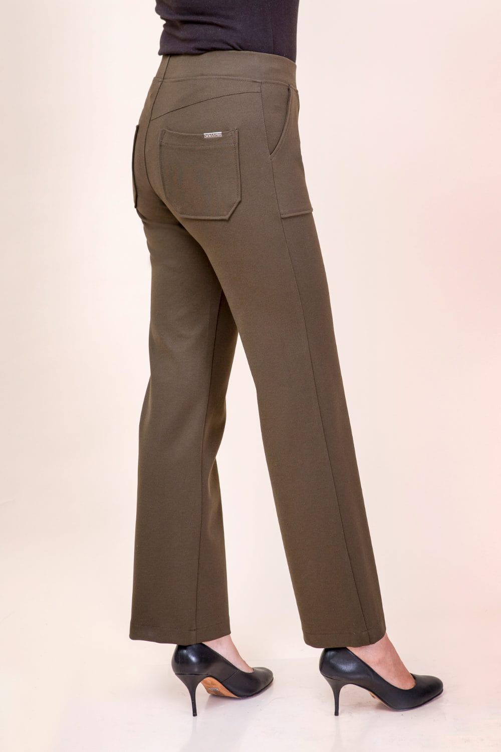Pantalón punto roma recto, modelo 5372-805 (foto 2 de 3)